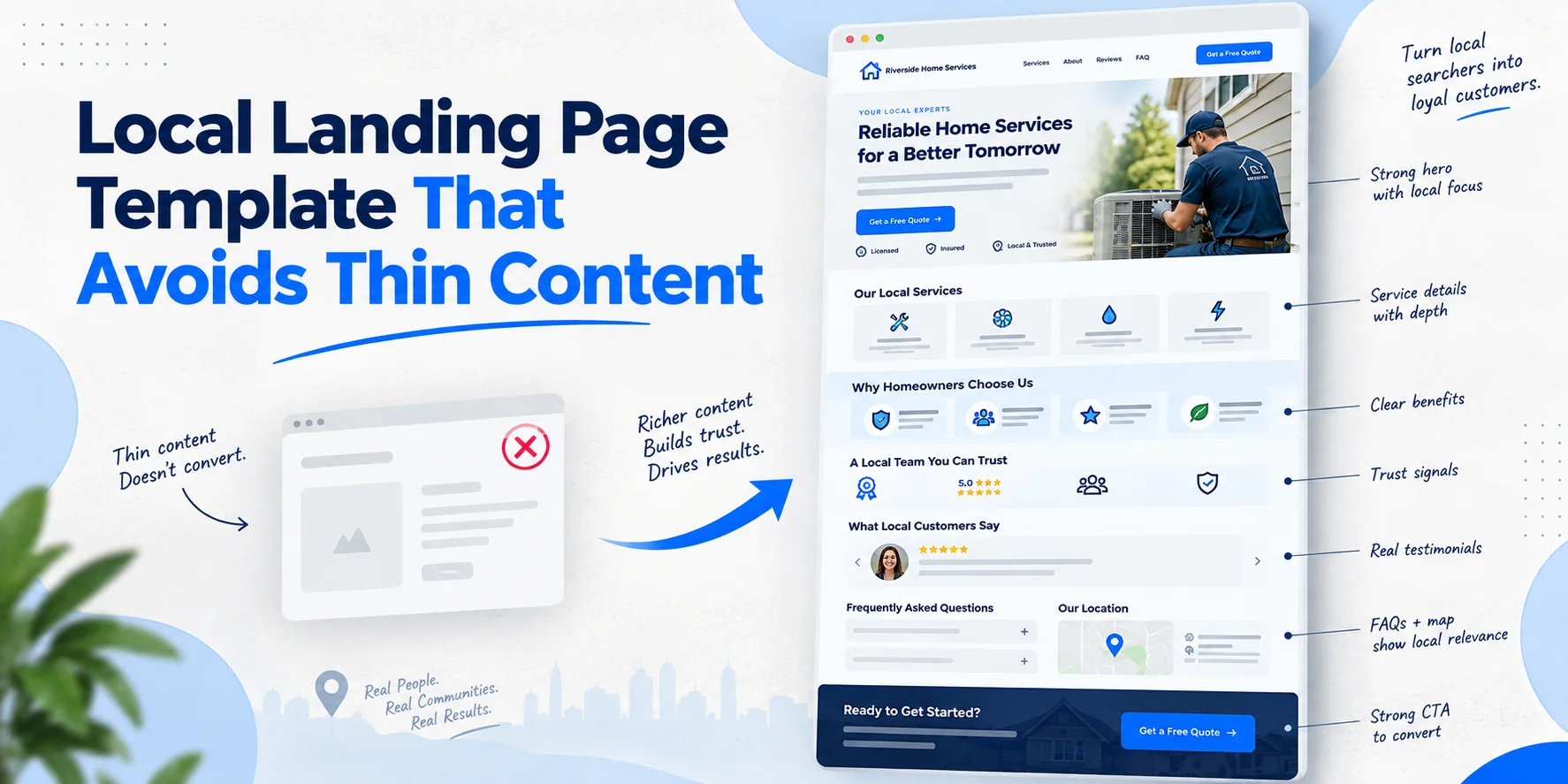 Local Landing Page