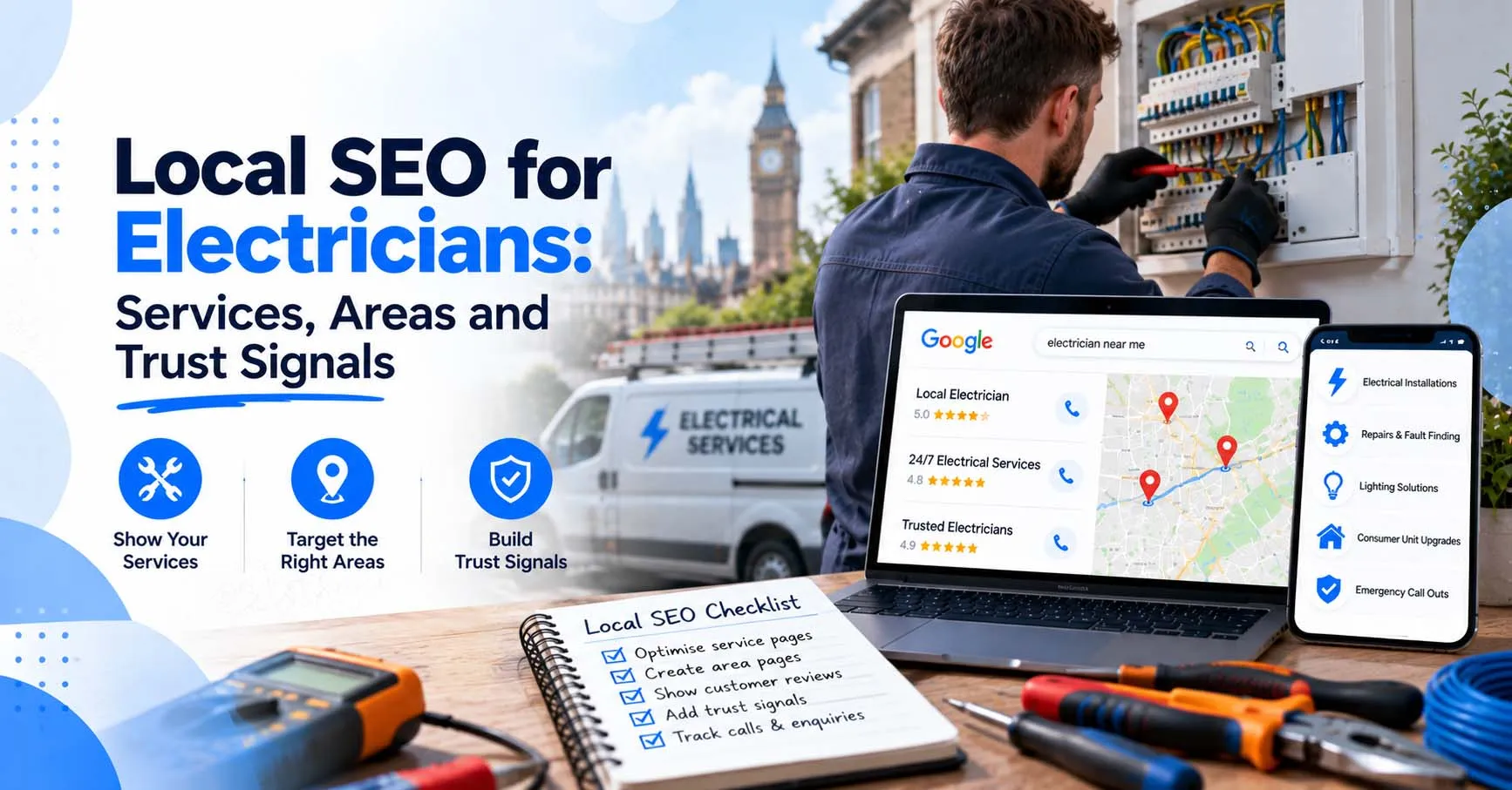 local SEO for electricians